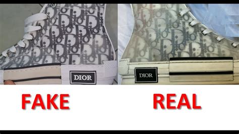 how to spot fake dior sneakers|dior b23 counterfeit.